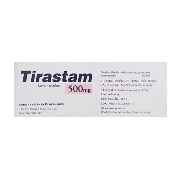 TIRASTAM 500 - Levetiracetam 500mg