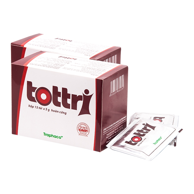 Tottri Traphaco - Tốt cho người mắc bệnh trĩ, 15 gói x 5g