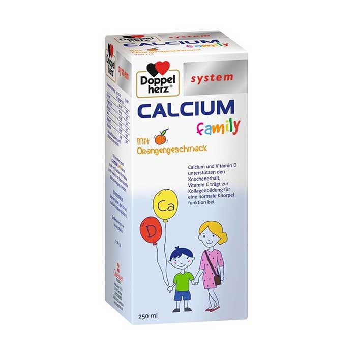 Tpbvsk Siro Canxi Doppelherz Calcium Family Hộp 250 ml