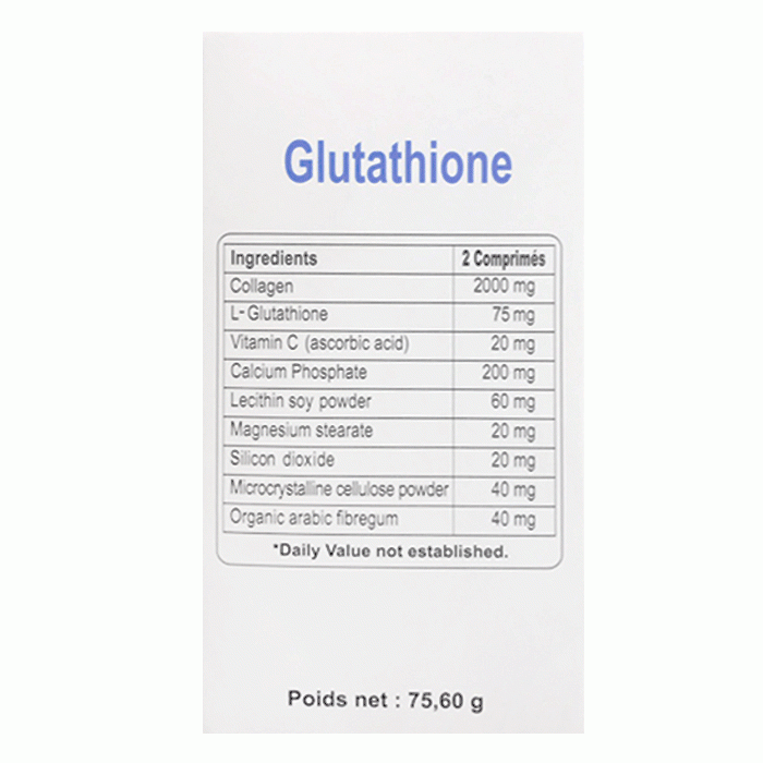 Tpbvsk White Pink Collagen + GC Glutathione 60 viên