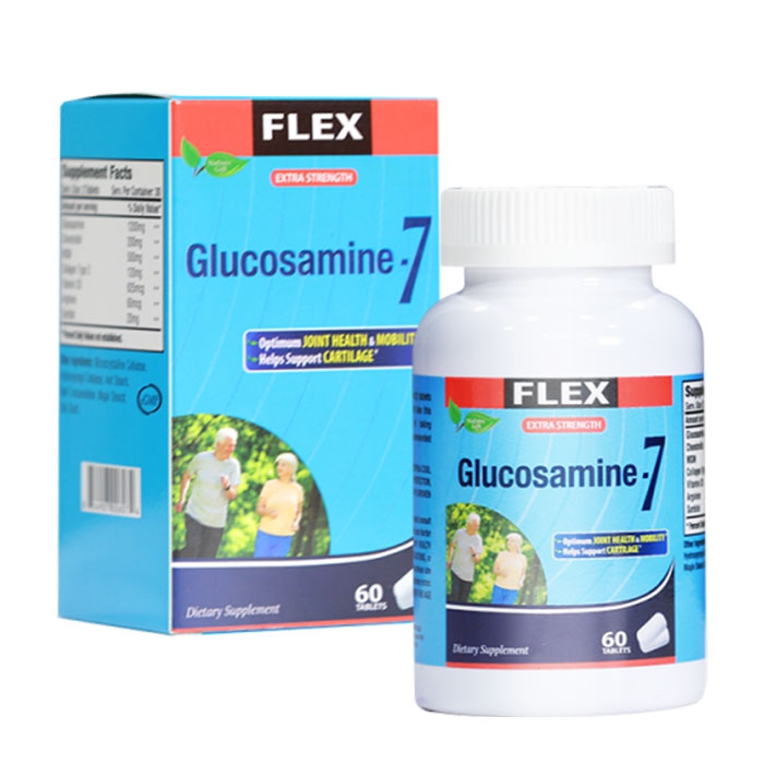 Tpbvsk xương khớp Nature Gift Flex Glucosamin 7, Chai 60 viên