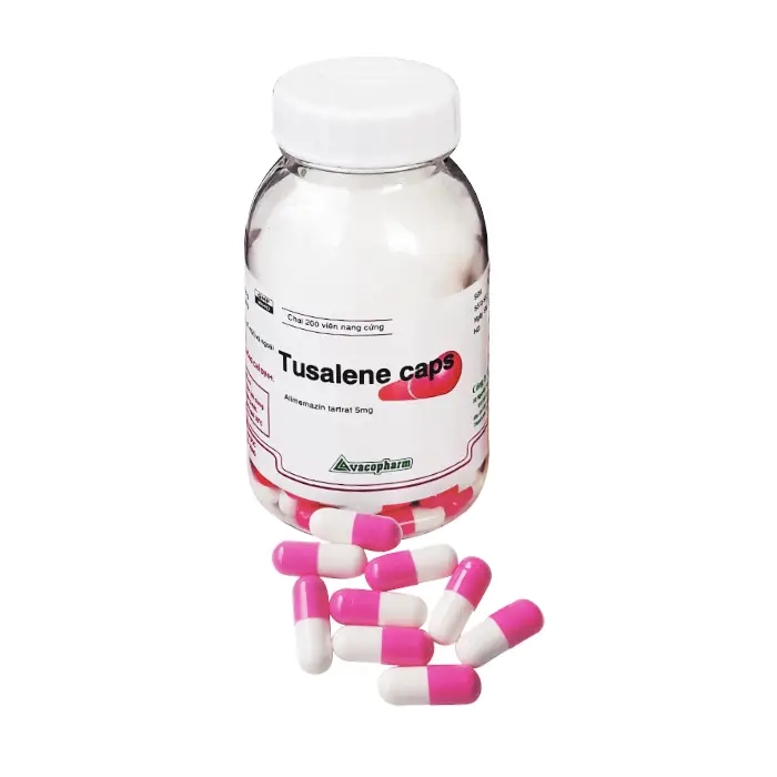 Tusalene CAPS 5mg Vacopharm 200 viên - Thuốc dị ứng