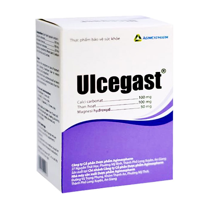 Ulcegast Agimexpharm 10 vỉ x 10 viên – hỗ trợ tiêu hóa