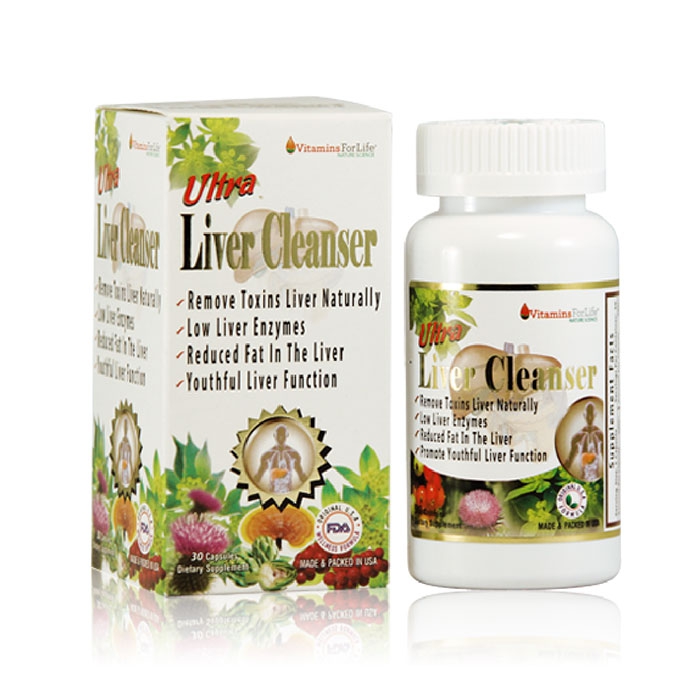 Giải độc gan Ultra Liver Cleanser Vitamins For Life, Hộp 30 viên