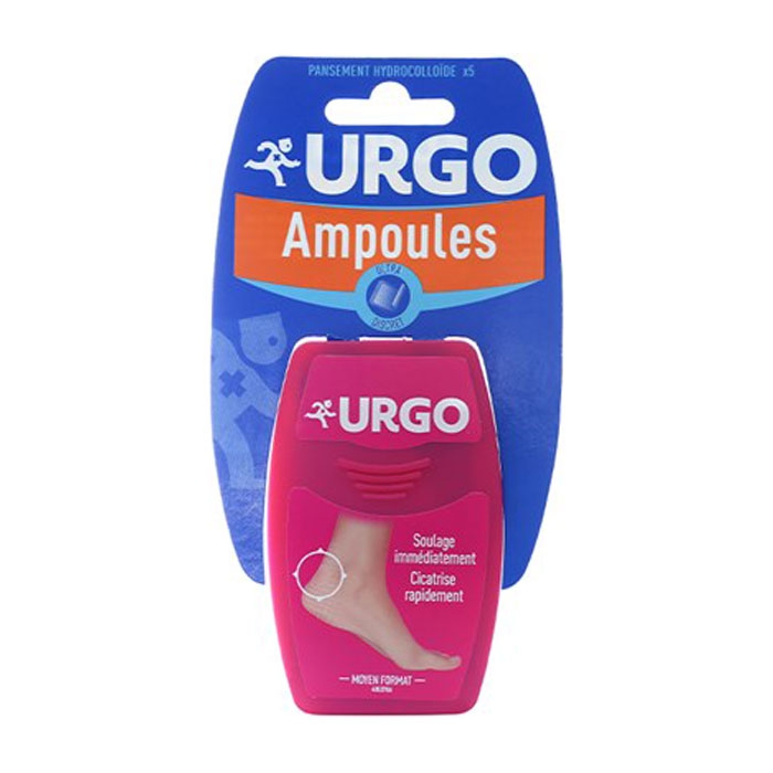 Urgo Ampoules 5 miếng – Băng dán phồng rộp