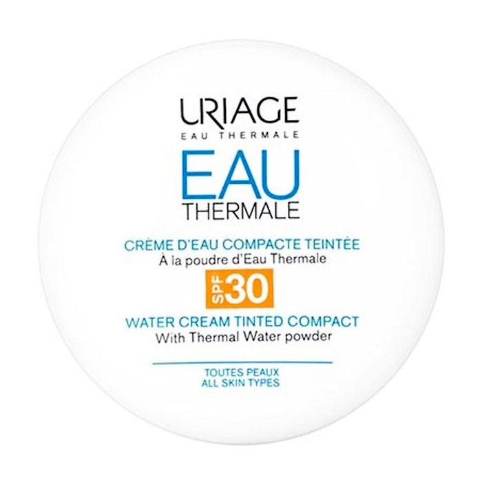 Uriage Water Cream Tinted Compact SPF30 10g - Kem phấn dưỡng ẩm và chống nắng