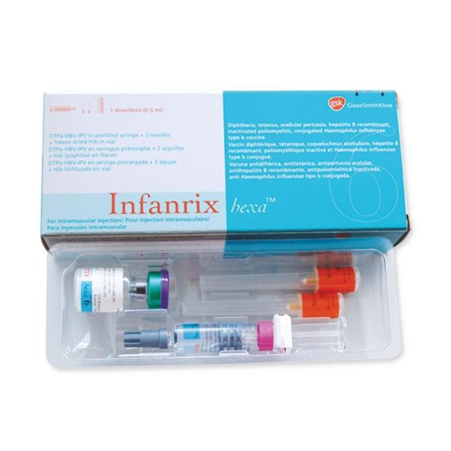 Vắc xin INFANRIX HEXA VIAL 0.5ML