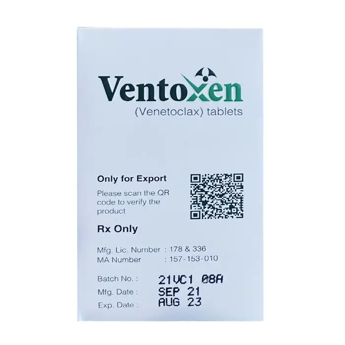 Ventoxen 100mg Venteoclax 60 viên - Điều trị ung thư