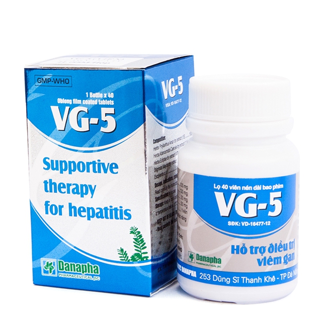 VG 5 hỗ trợ điều trị viêm gan