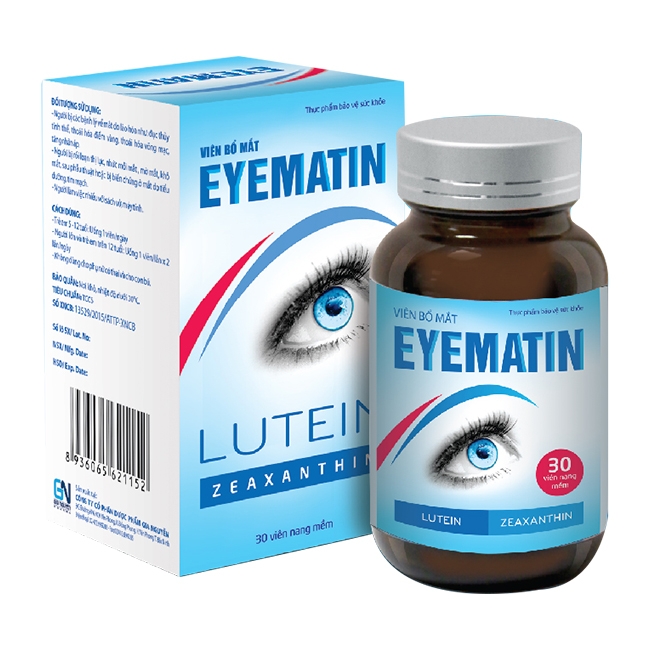 Viên uống bổ mắt Eyematin bảo vệ mắt toàn diện