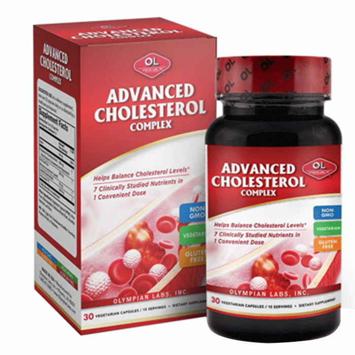 Olympian Labs Advanced Cholesterol Complex 30 viên - Viên uống cân bằng cholesterol, giảm mỡ máu