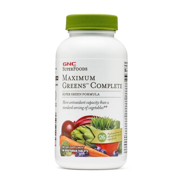 Viên uống bổ sung dinh dưỡng GNC Maximum Green Complete 90 viên
