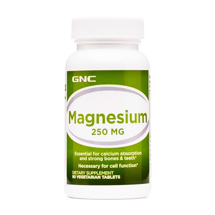 Viên uống bổ sung Magie GNC Magnesium 250mg 90 viên