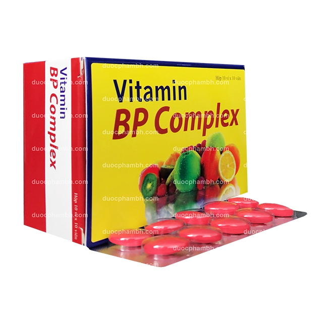 Viên uống bổ sung VITAMIN BP COMPEX - Vitamin B1, B2, B6, PP