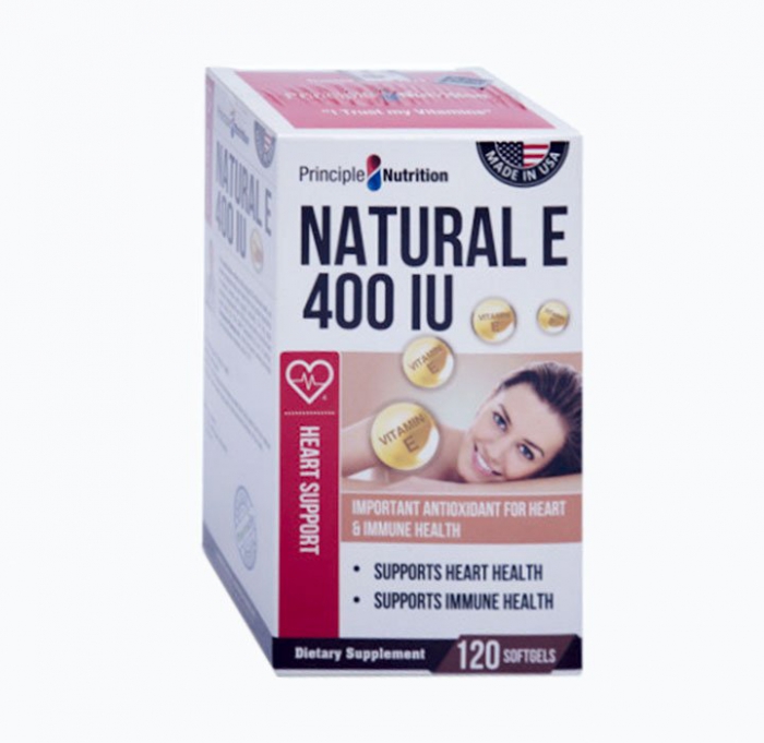 Viên uống bổ sung Vitamin E Natural E 400 IU 120 viên