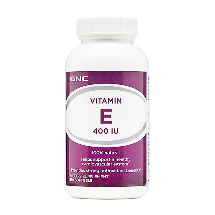 Viên uống chống lão hóa GNC Vitamin E 400IU 100 viên
