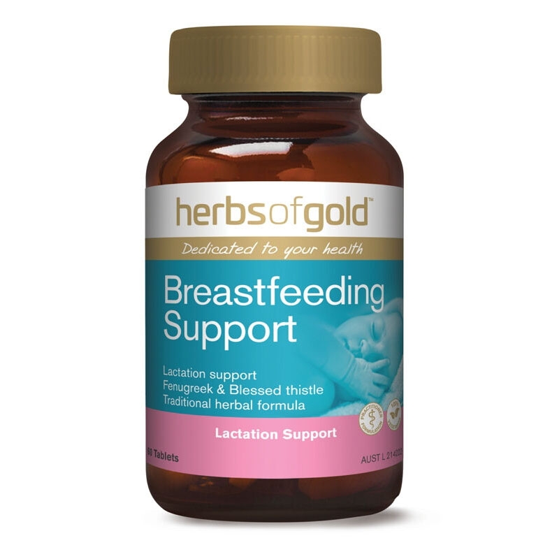 Viên uống lợi sữa Herbs of Gold Breastfeeding Support - 60 viên