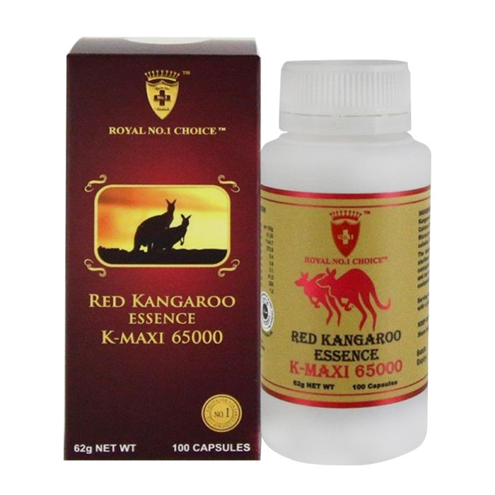 Viên uống sinh lý nam Kangaroo đỏ Wealthy Health 100 Viên