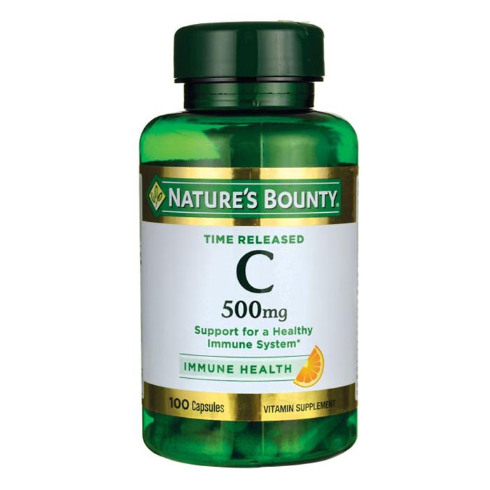 Viên uống sung Vitamin C Nature's Bounty Time Released C 500mg 100 Viên