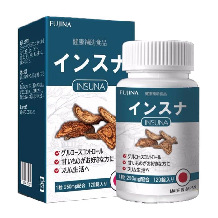 Viên uống tiểu đường Japan Fujina Insuna 120 viên