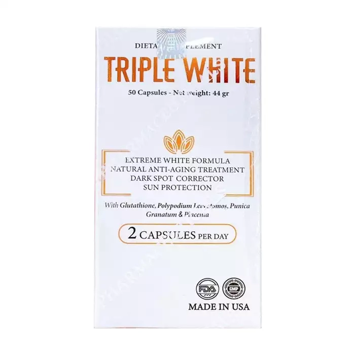 Triple White 50 viên - Viên uống trắng da 3