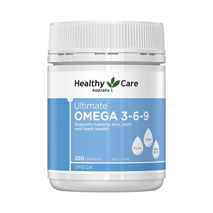 Viên uống bổ sung Healthy Care Ultimate Omega 369  giúp bổ tim mạch