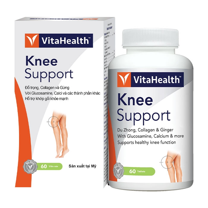 Vitahealth Knee Support hỗ trợ điều trị bệnh xương khớp