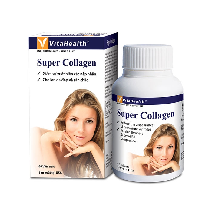 VitaHealth Super Collagen, Hộp 60 viên