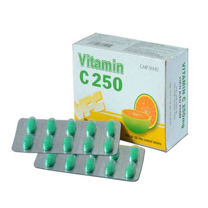 Viên uống bổ sung Vitamin C 250mg