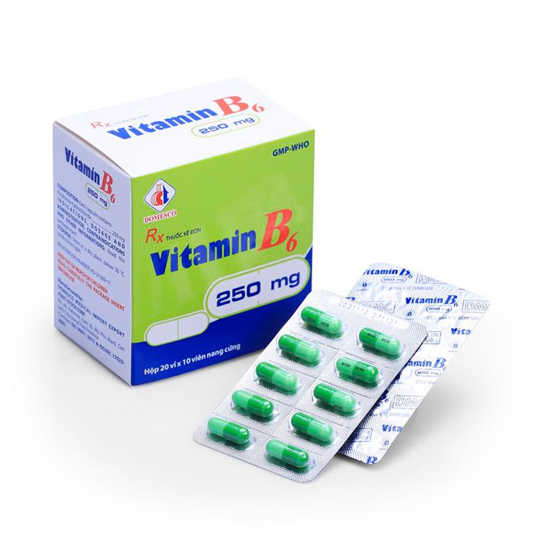 Vitamin B6 250mg Domesco (Hộp)