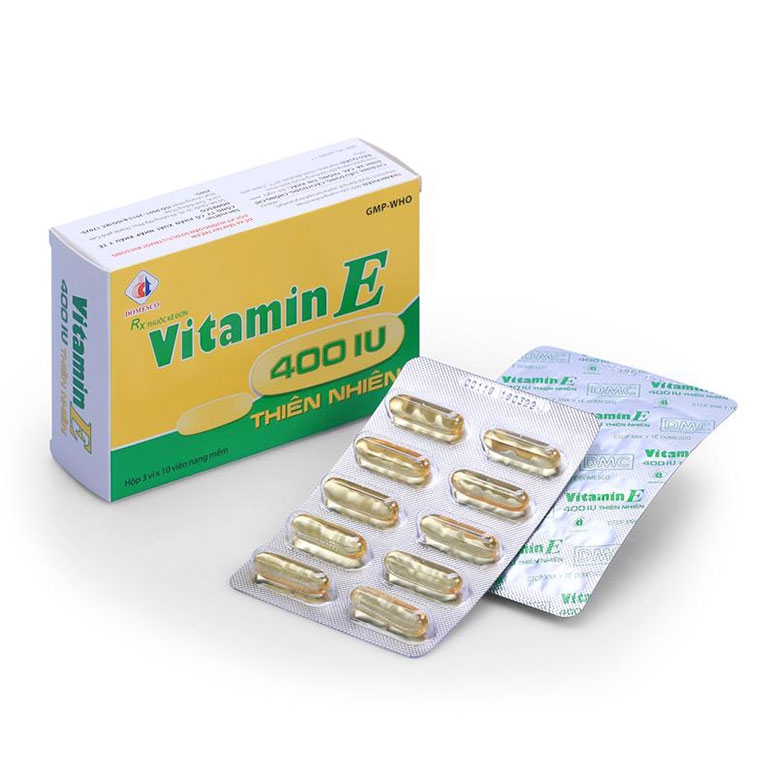 Vitamin E thiên nhiên 400IU Domesco