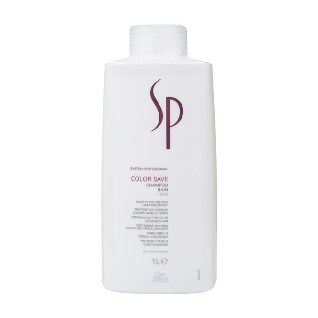 Dầu Gội Giữ Màu Tóc Nhuộm Wella Sp Color Save Shampoo 1000ML