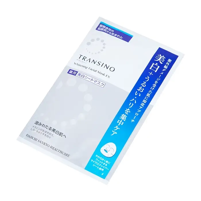 Whitening Facial Mask EX Transino 4 miếng x 20ml - Mặt nạ dưỡng trắng da