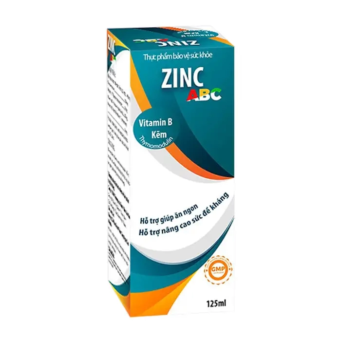 Zinc ABC 125ml - Siro tăng cường hệ miễn dịch cho trẻ