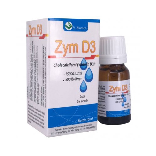 Zym D3 bổ sung Vitamin D3